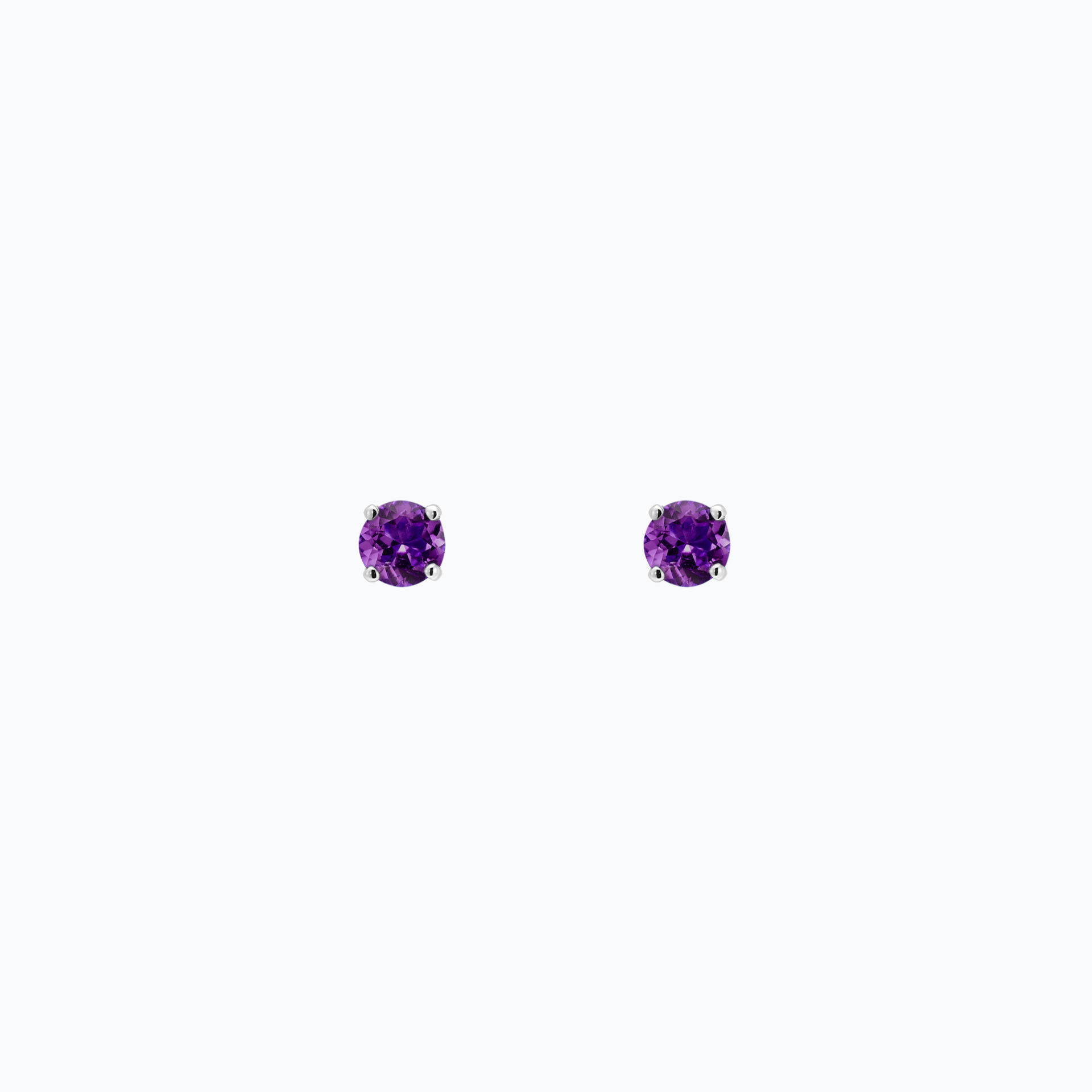 Boucles Alva Améthyste 3.5 mm