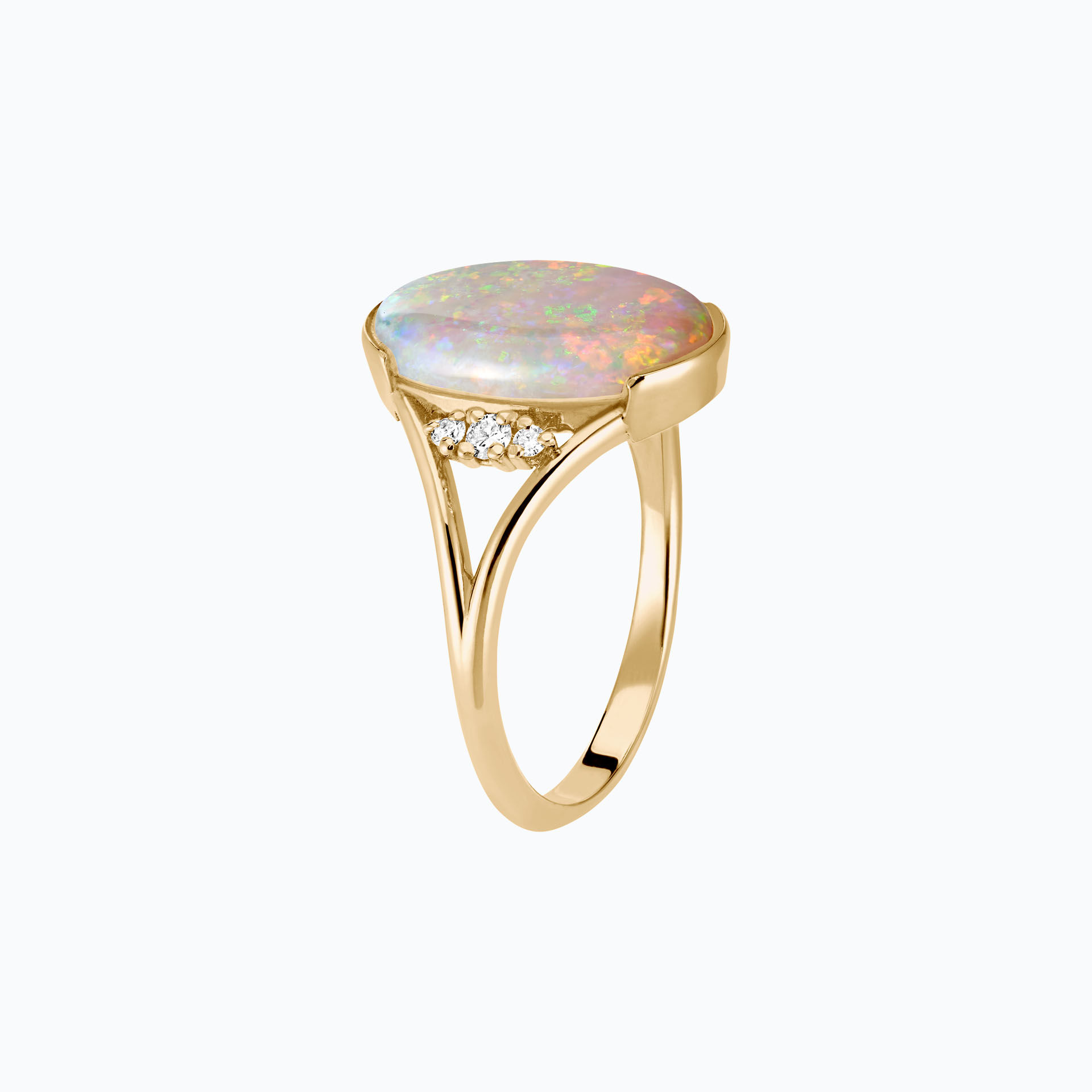 Bague Cloud Opale