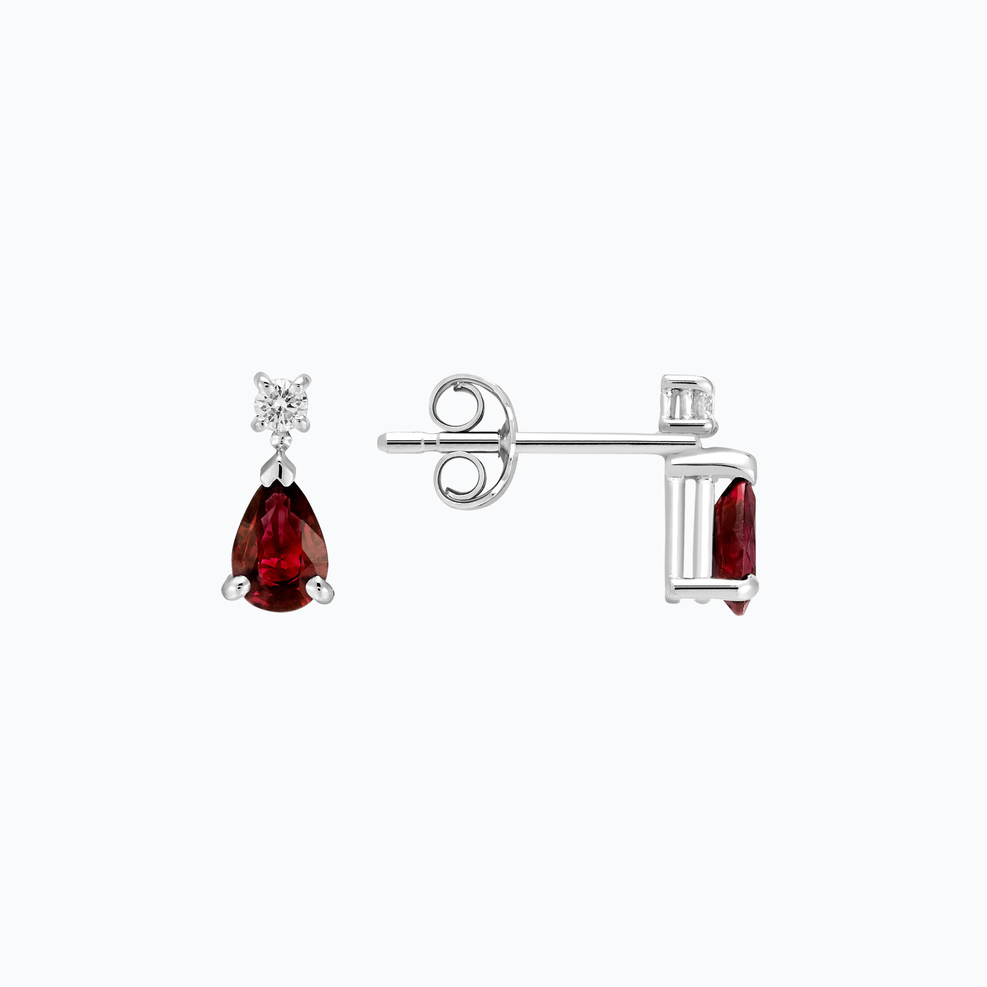 Boucles Tosca Rubis