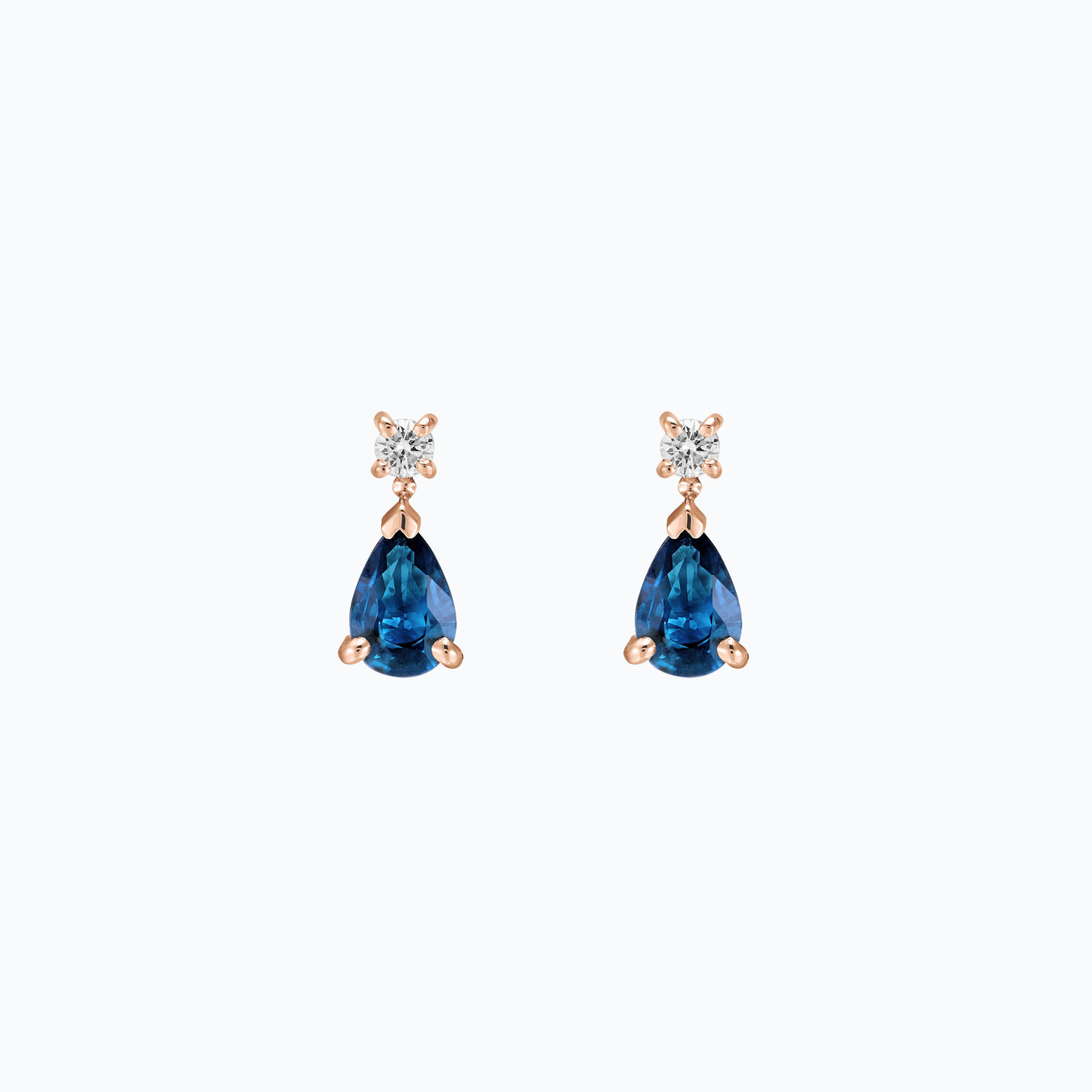 Boucles Tosca Topaze Blue London