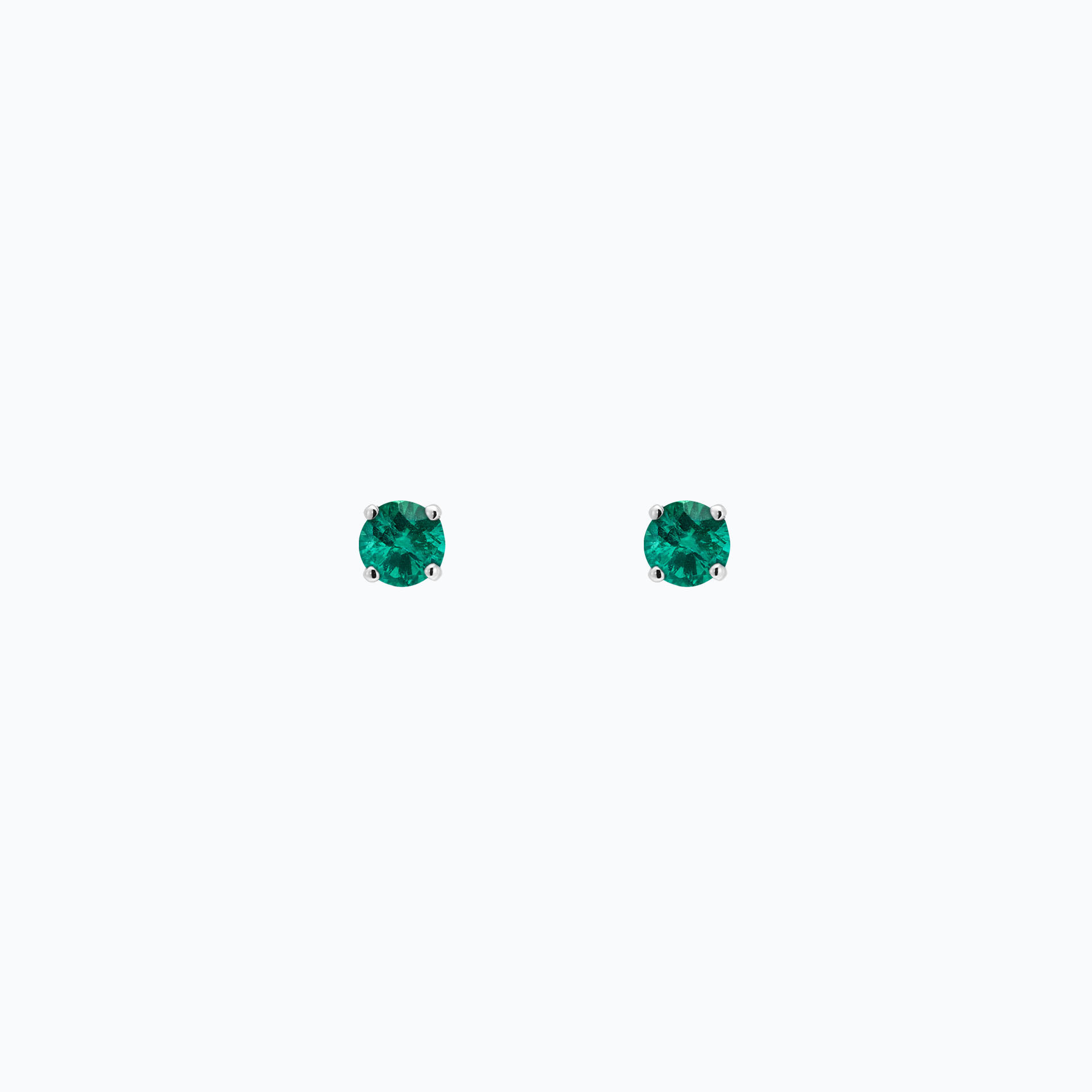 Boucles Alva Émeraude 3.5 mm