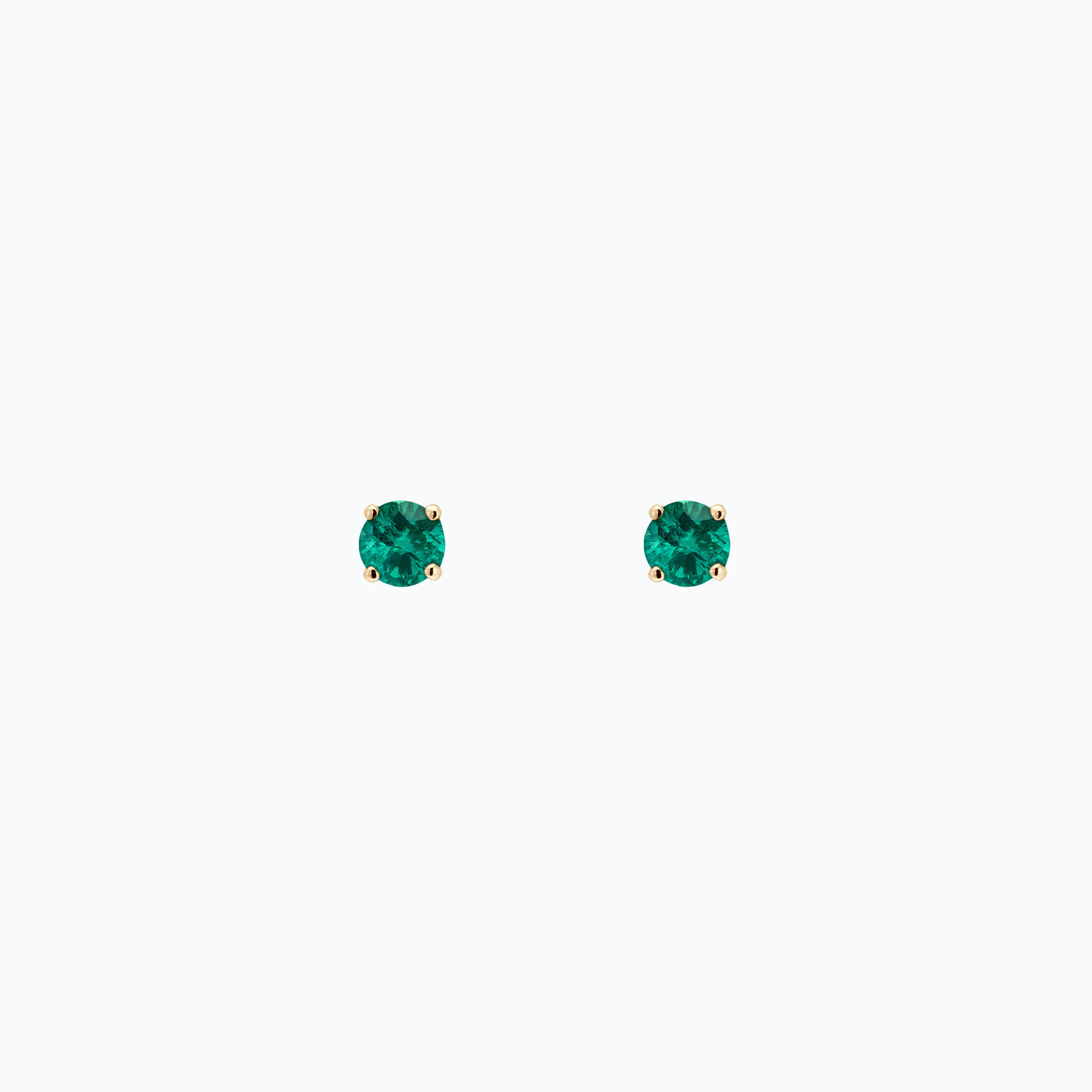Boucles Alva Émeraude 3.5 mm