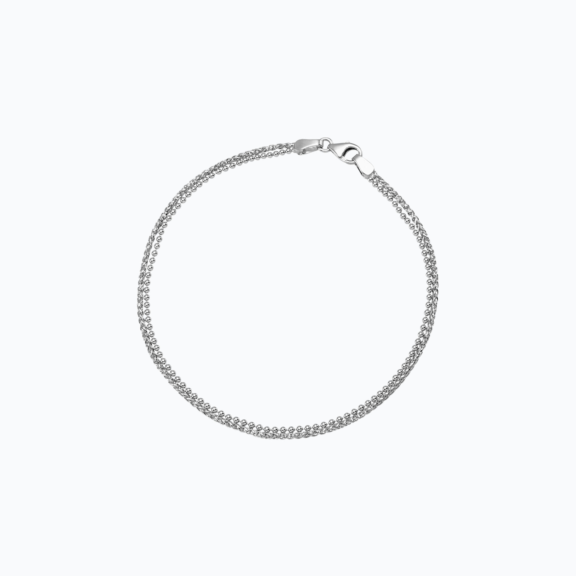 Bracelet 2 Fils d'Or