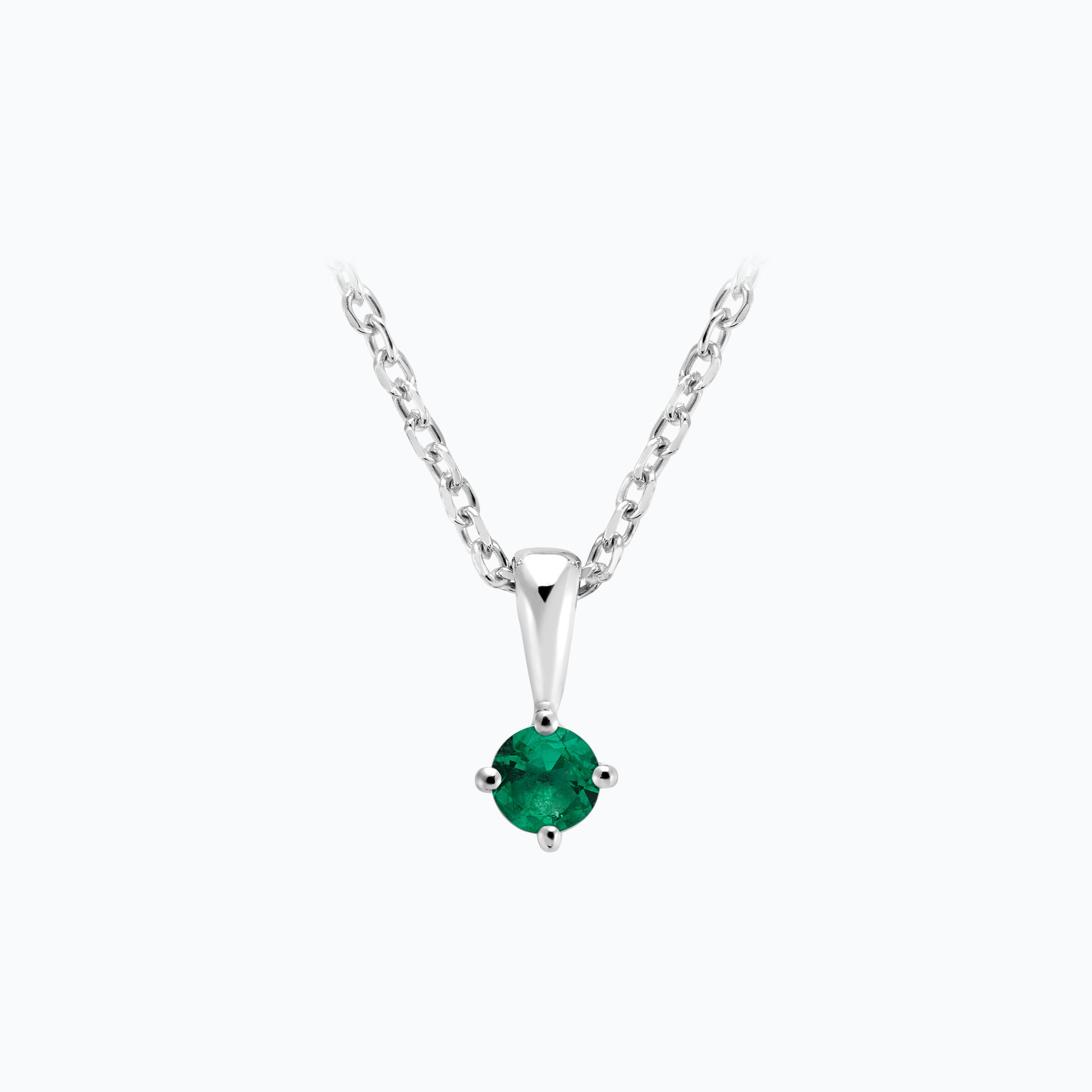Pendentif Alva Émeraude 3.5 mm