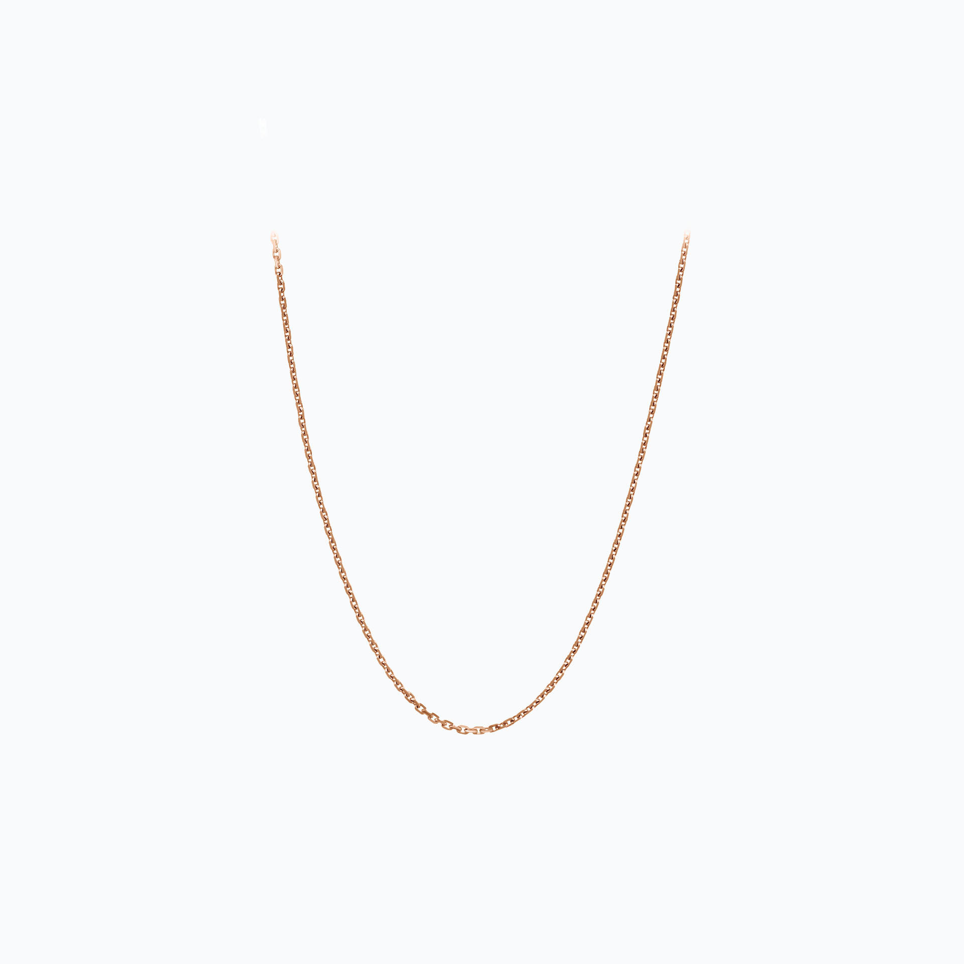 Chaine Forçat Diamantée 2.38 mm 60 cm