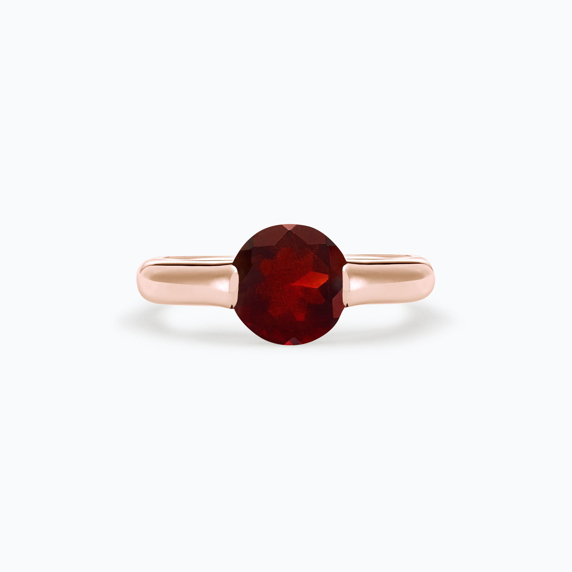 Bague Nymphéa Grenat