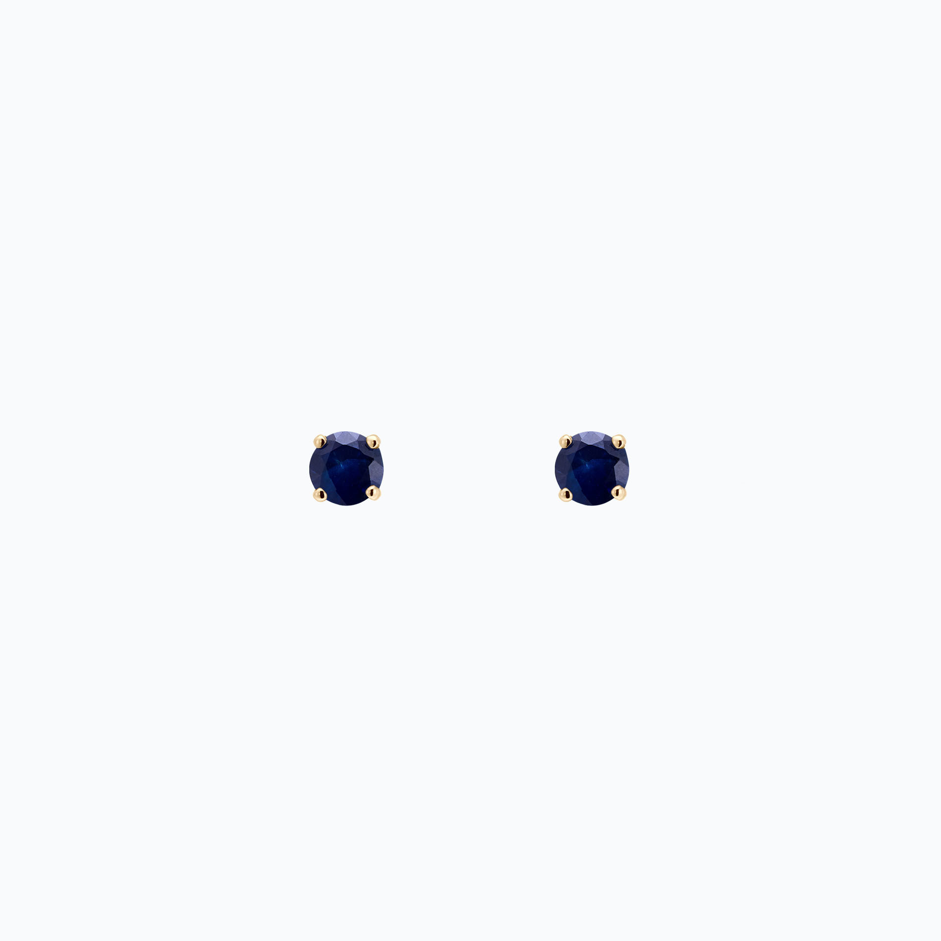 Boucles Alva Saphir 3.5 mm
