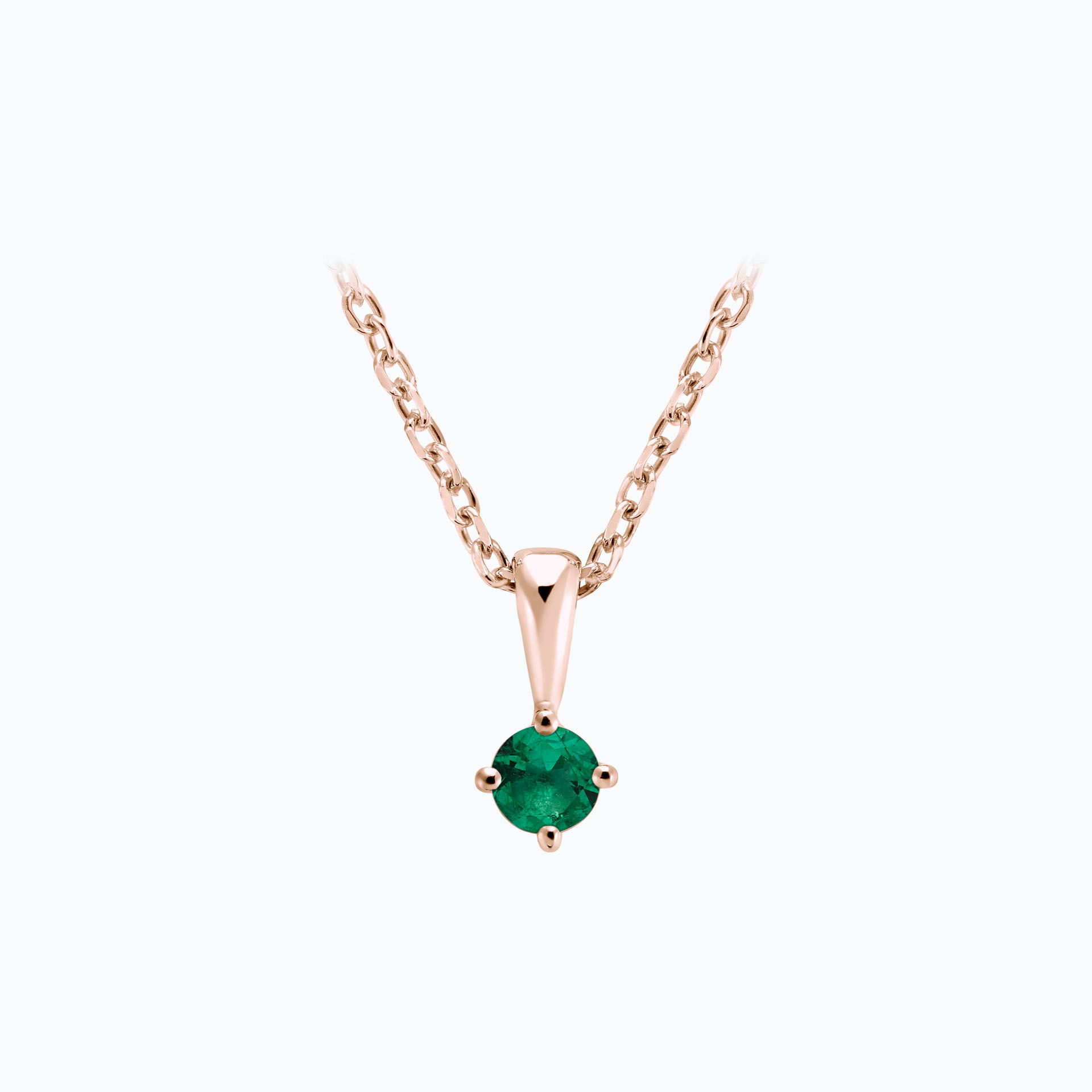 Pendentif Alva Émeraude 3.5 mm