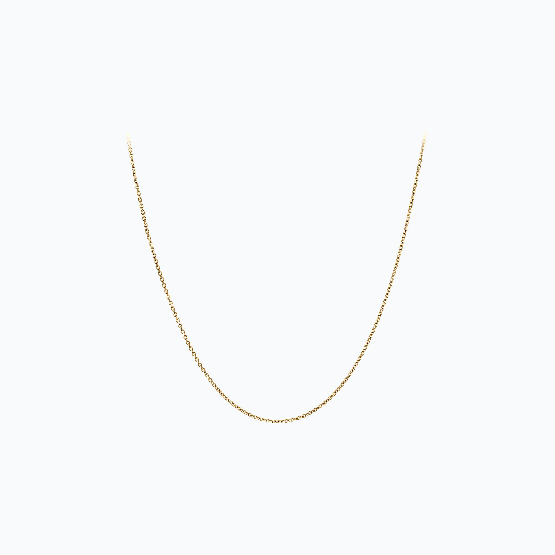 Chaine Forçat Ronde 1.50 mm 45 cm