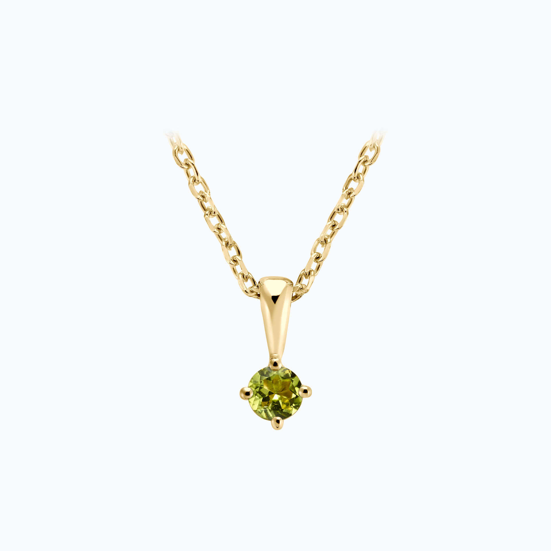 Pendentif Alva Péridot 3.5 mm