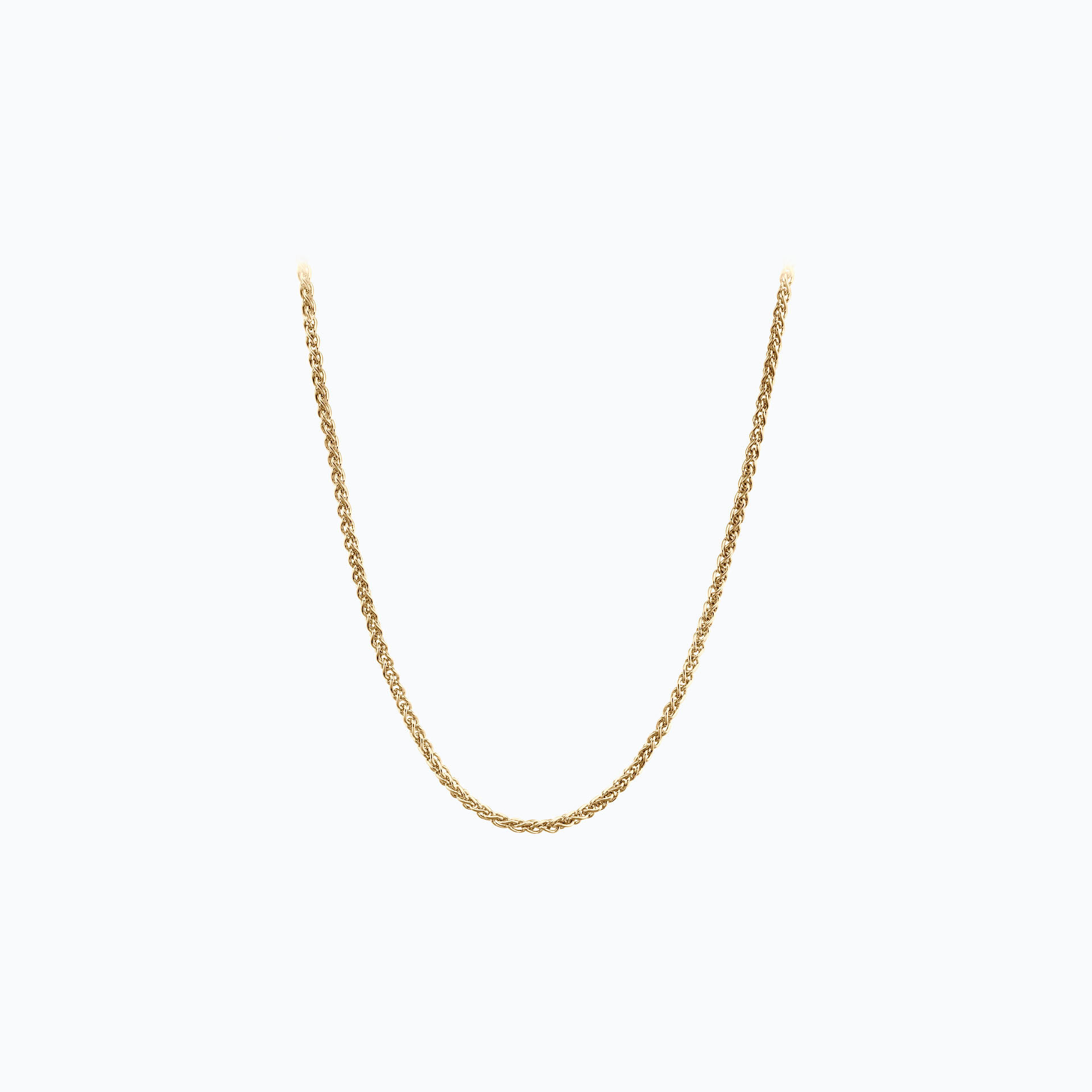 Chaine Palmier Massive 3.30 mm 40 cm