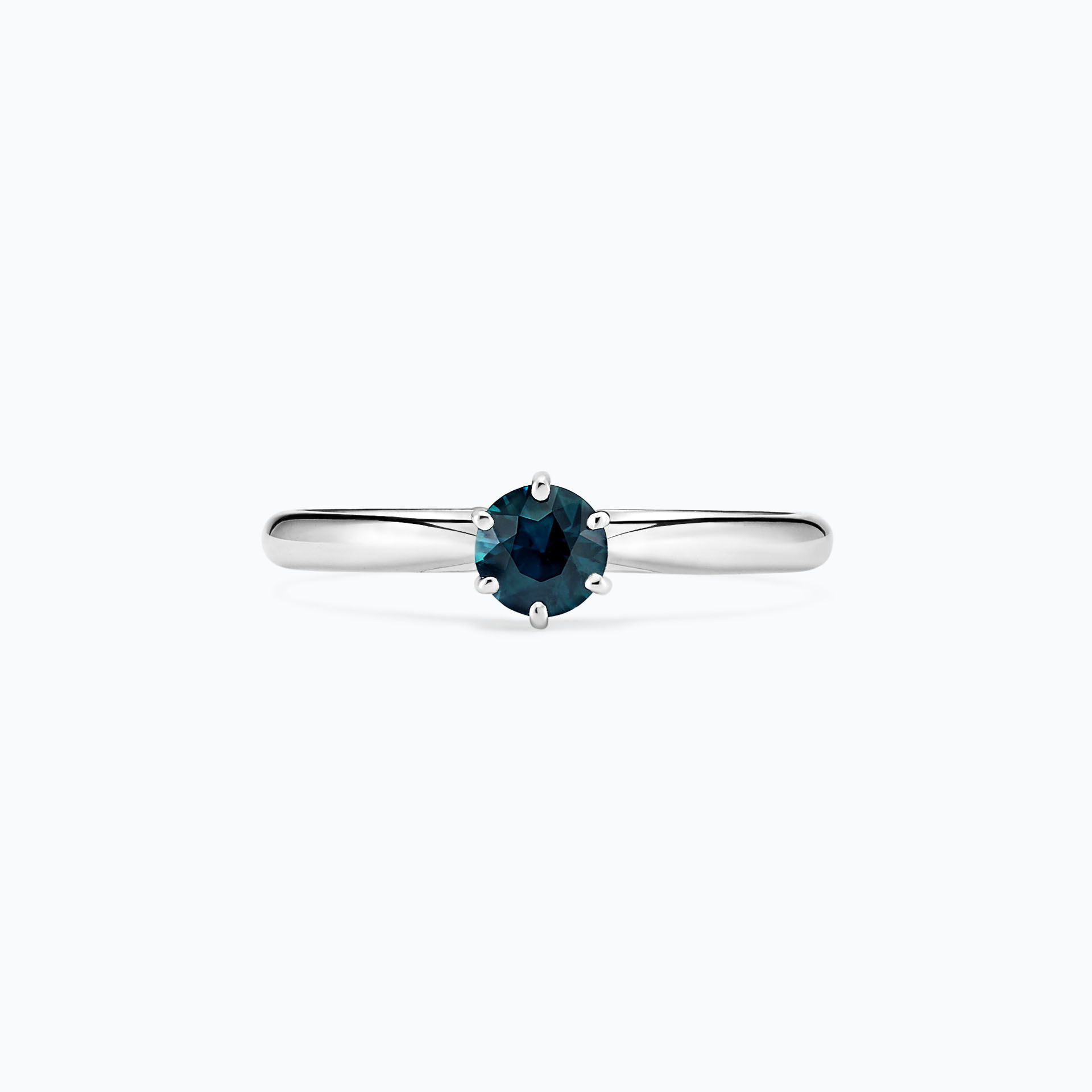 Solitaire Félicia Topaze Blue London 4.5 mm