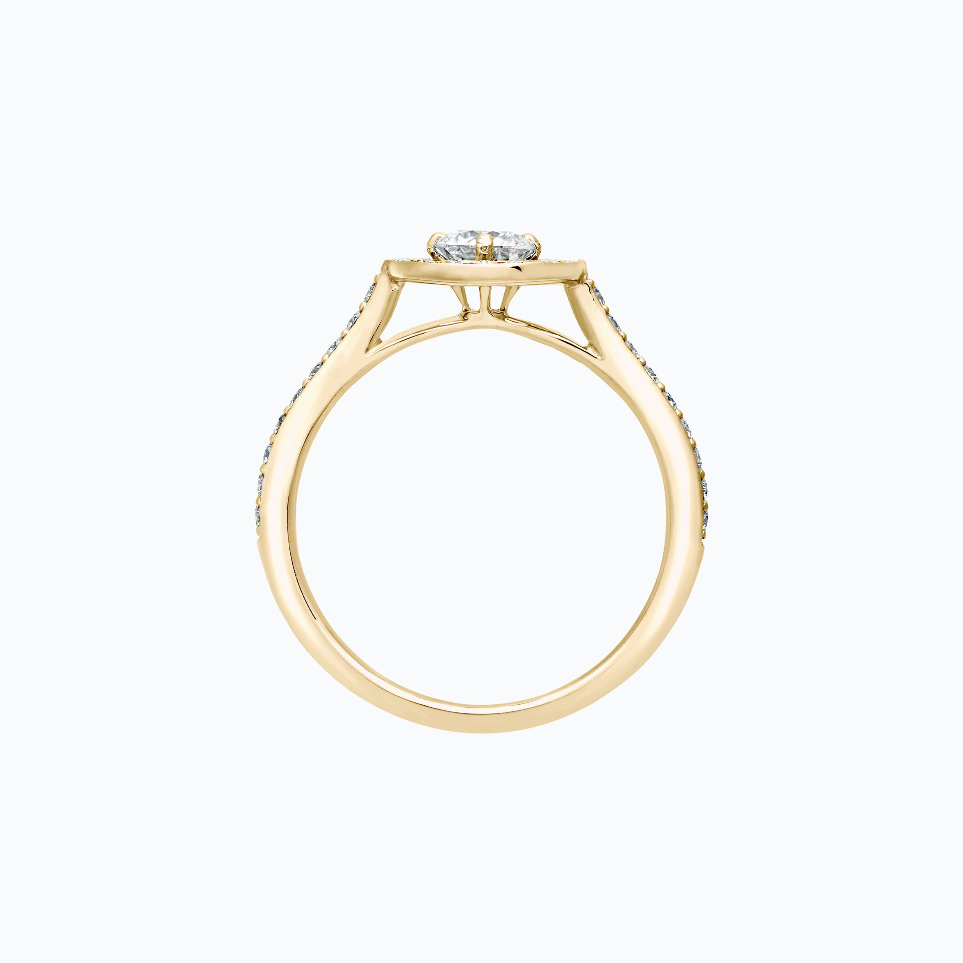 Solitaire Pavé Attraction