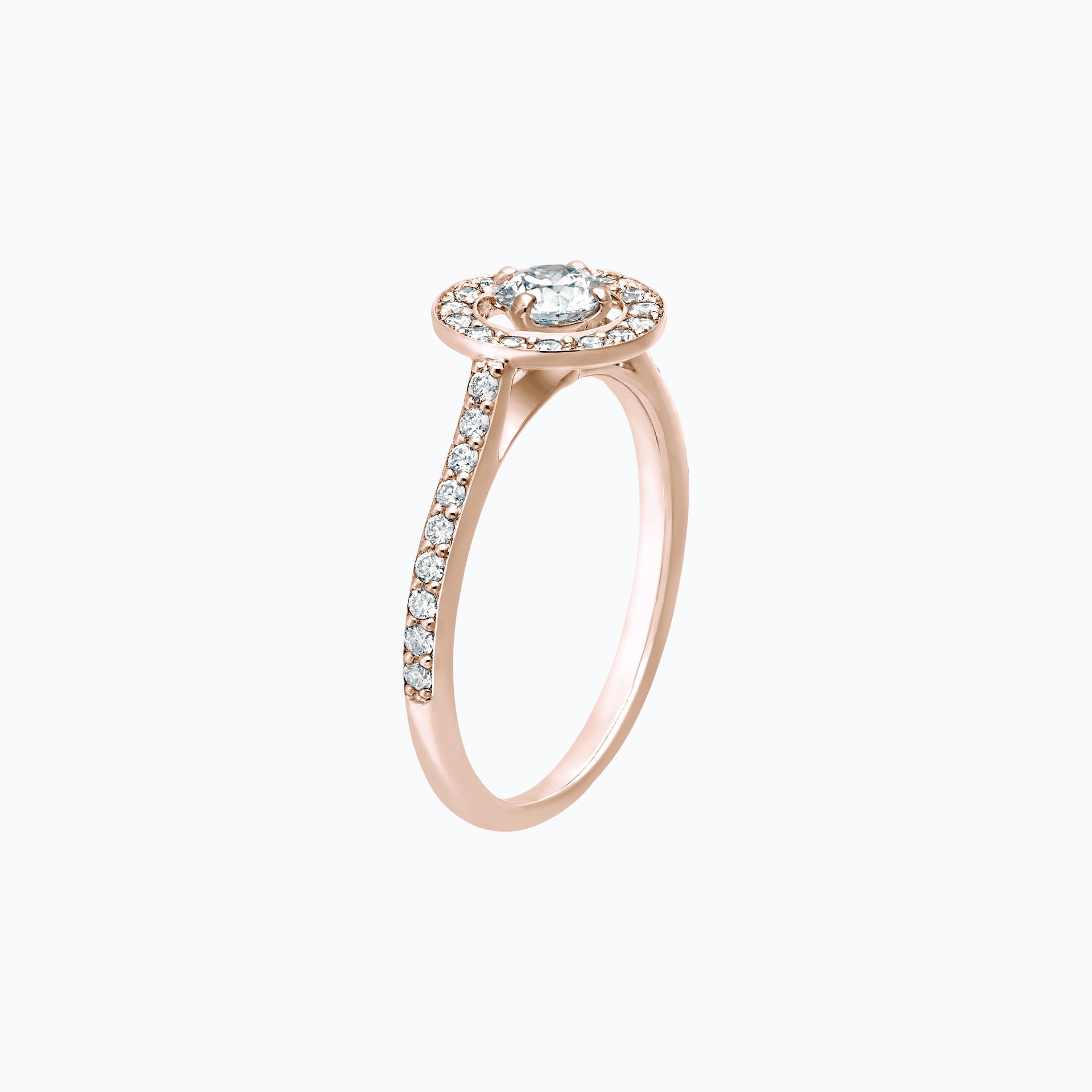 Solitaire Pavé Attraction