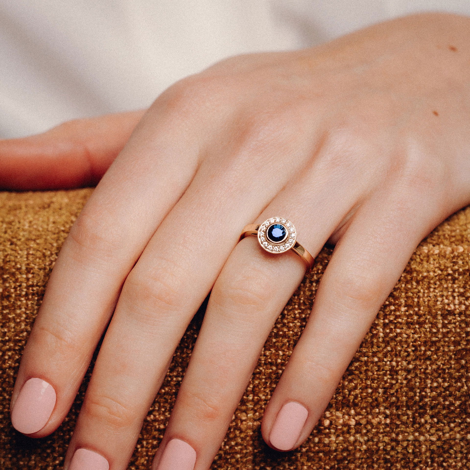 Solitaire Paris Saphir 4.5 mm