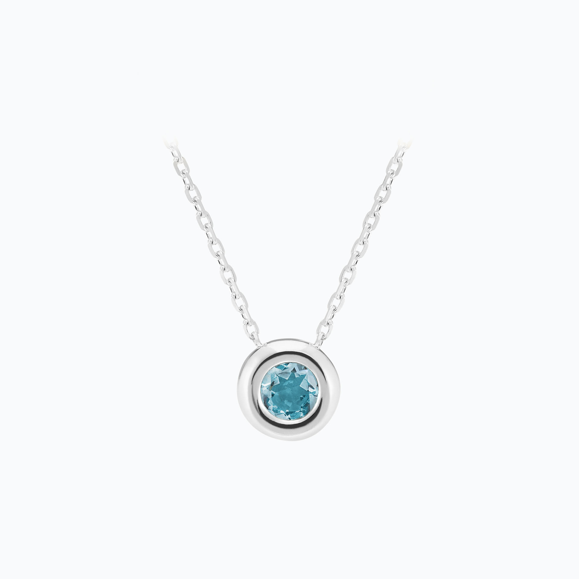 Collier Sfera Aigue-Marine