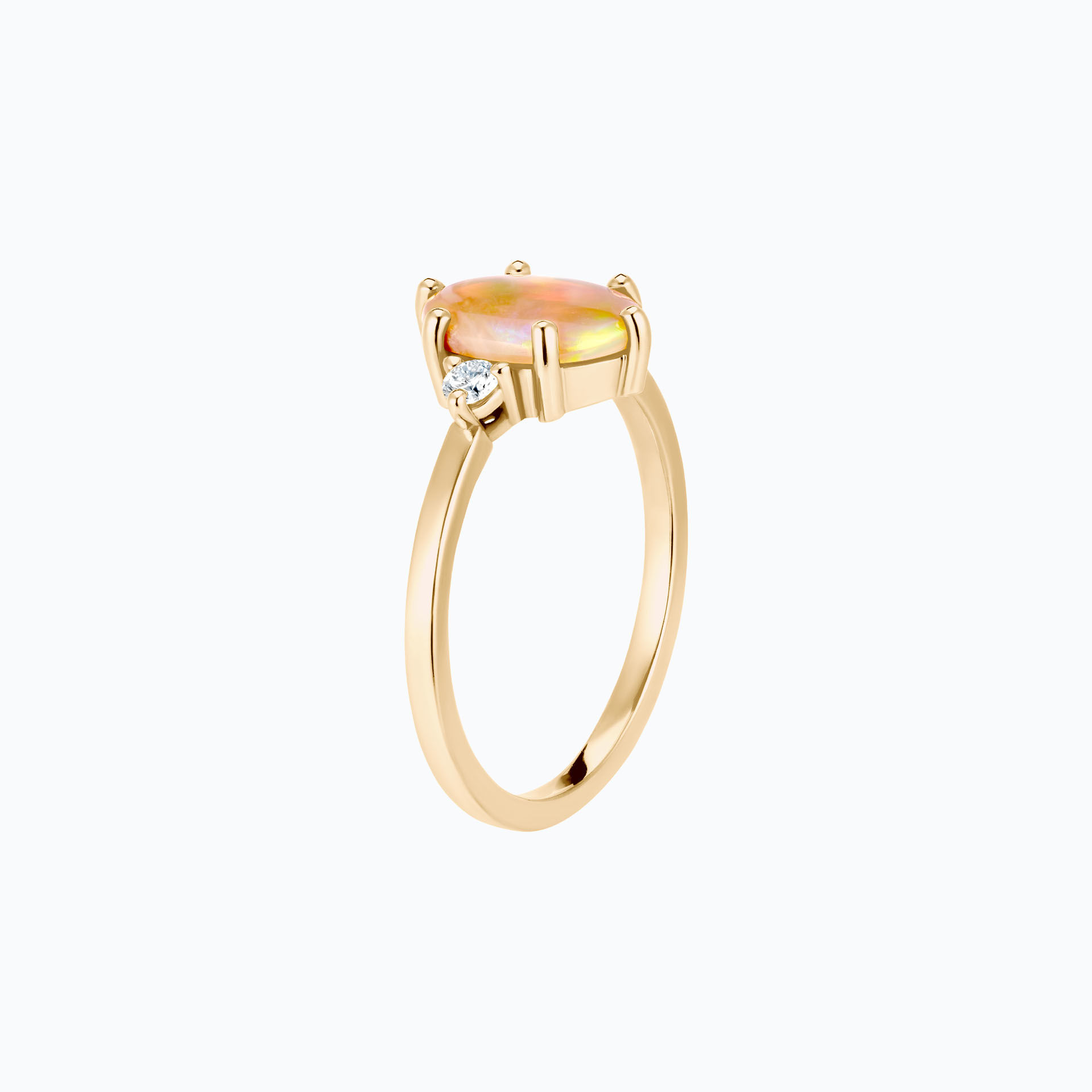 Solitaire Elisabeth Opale